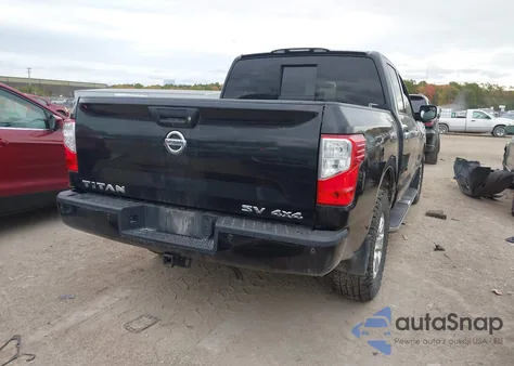 2017 Nissan Titan Sv z USA, uszkodzony, nr VIN 1N6AA1E59HN557061